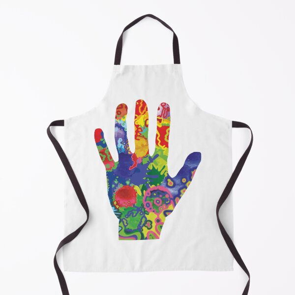 Item preview, Colorful five fingers open wide designed and sold by binti163.