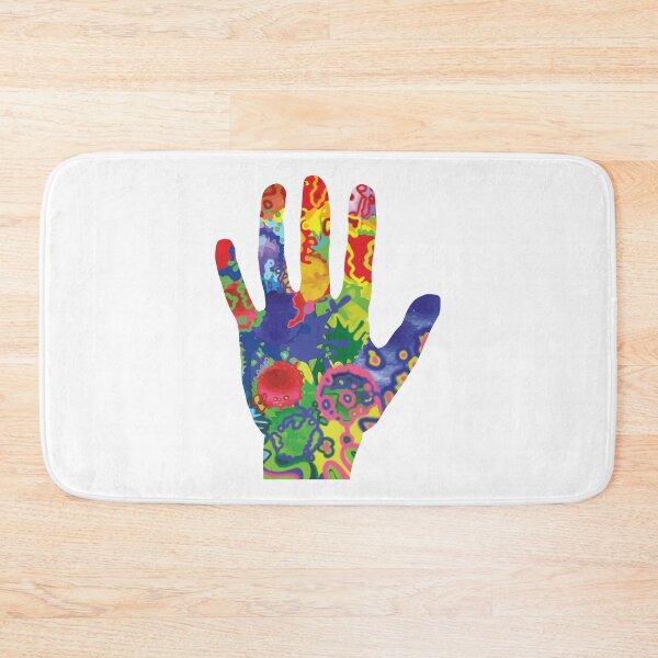 Item preview, Colorful five fingers open wide designed and sold by binti163.