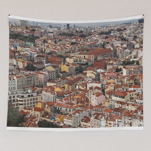 Item preview, Lisbon Views From The Castle - 4 designed and sold by © Hany G. Jadaa © Prince John Photography.