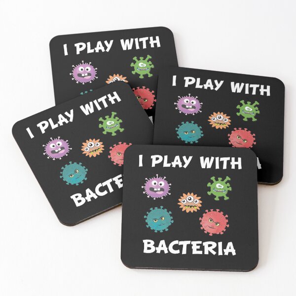 Item preview, I Play With Bacteria Microbiologist designed and sold by AwesomeWorld1.