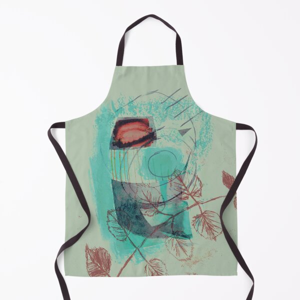 Item preview, Weird Face Collage - Leaves and Face designed and sold by Lucie Jamais.