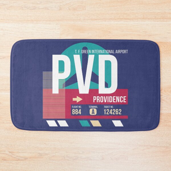 Item preview, Providence, Rhode Island (PVD) Airport Code Baggage Tag designed and sold by SLAG-Creative.