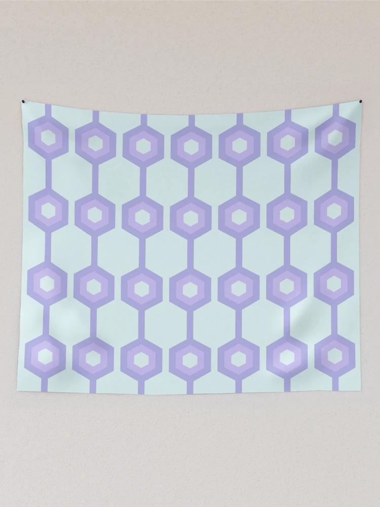 Thumbnail 2 of 3, Tapestry, Polygons designed and sold by Raspberry-Cat.