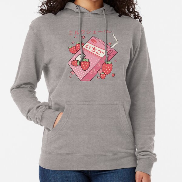 Japanese Kawaii Strawberry Milk Shake Essential Classic T-Shirt Lightweight Hoodie