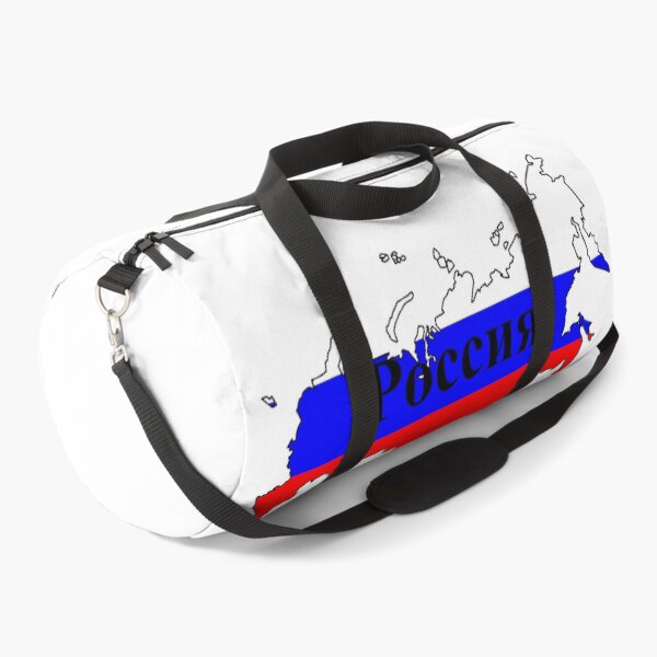 Item preview, Russia Flag Map and Country Name in Russian designed and sold by ctad.