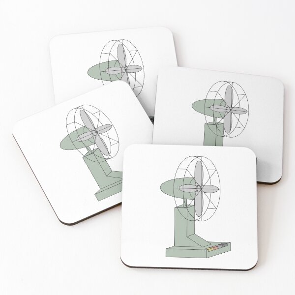 Item preview, Electric Fan 3D Drawing designed and sold by binti163.