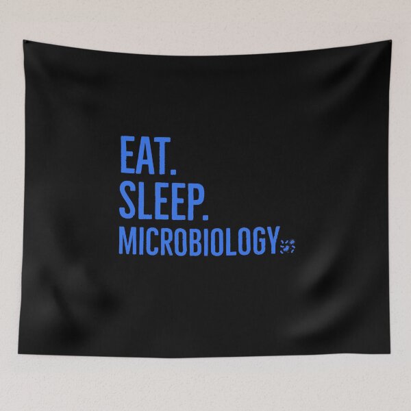 Item preview, Eat Sleep Microbiology designed and sold by AwesomeWorld1.