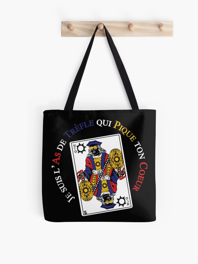 The Ace of Clubs who spades your Heart Tote Bag by idjy