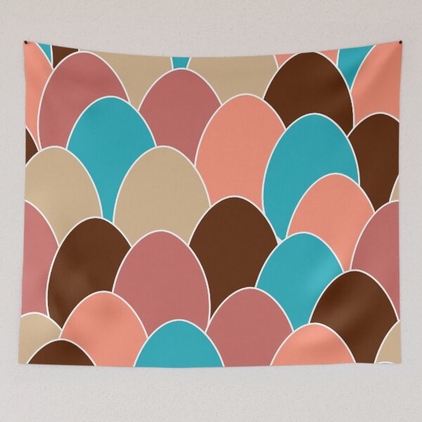 Item preview, Colorful Eggs Pattern designed and sold by fahadabu.