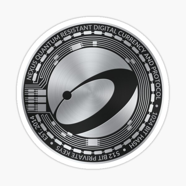 Nexus Official Coin NXS Sticker
