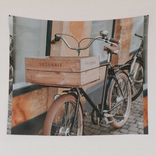 Aperçu de l'œuvre Vélo de charme à Copenhague créée et vendue par hellotwiggs.