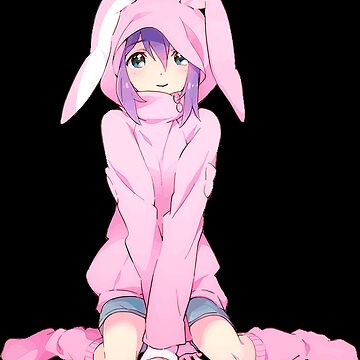 Bunny best sale hoodie anime