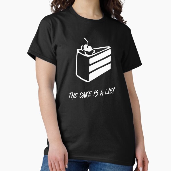 Artikel-Vorschau von The Cake is a Lie, designt und verkauft von DamnGravity.