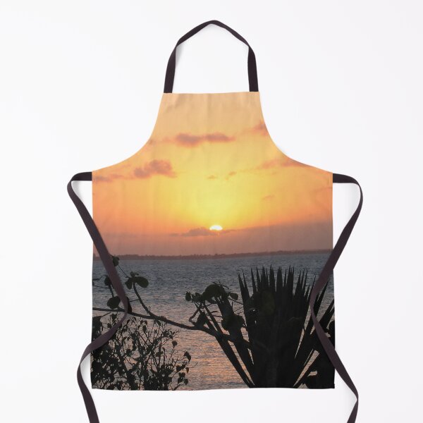 Item preview, Tropical Sunrise Palm Trees Seascape designed and sold by worldways.