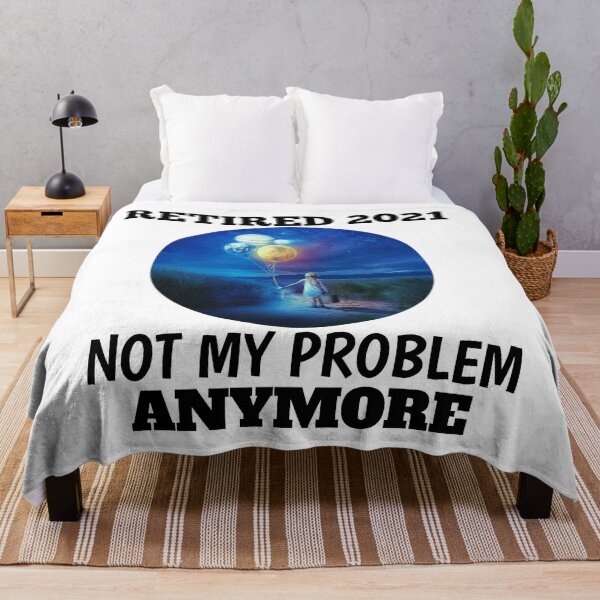 Item preview, Retired 2021 Not My Problem Anymore - Vintage Retirement Gift designed and sold by The Nova Prints .