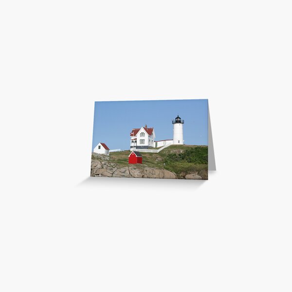 Nubble Light Greeting Card