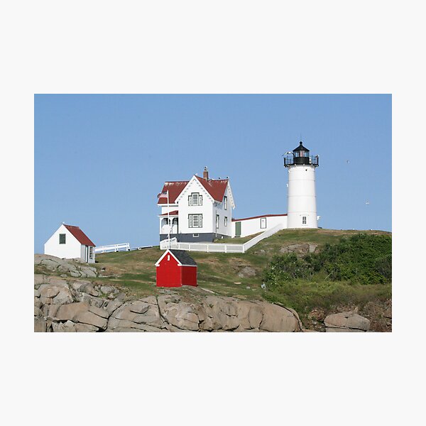 Nubble Light Photographic Print