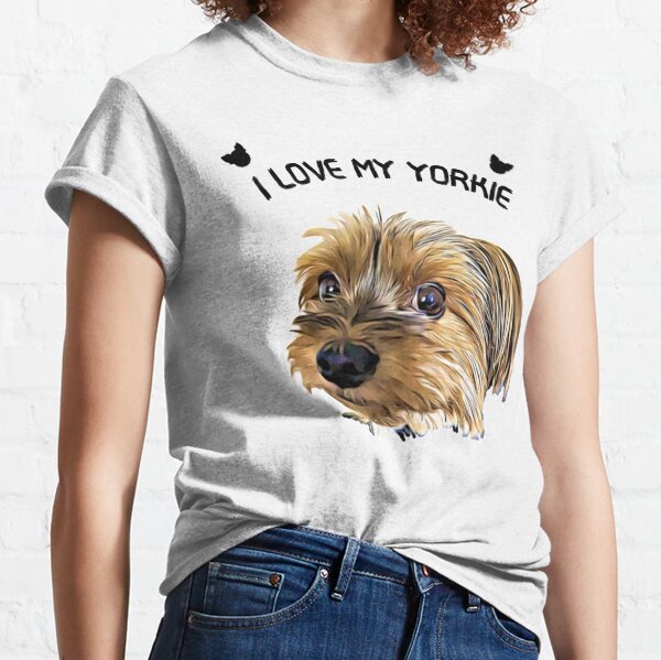 yorkie t shirts for humans