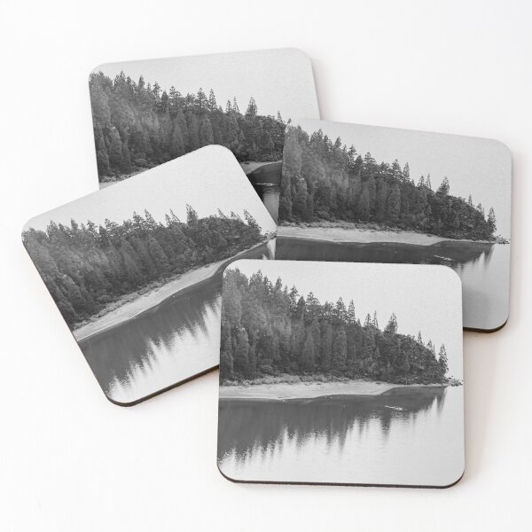 Item preview, Japanese cedar, black and white trees, forest at the Azores islands.  designed and sold by AylaHarbich.