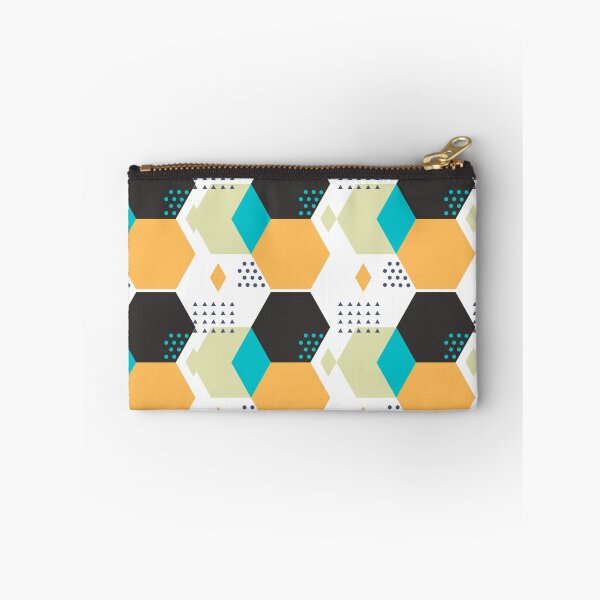 Item preview, Geometric Black and orange pattern designed and sold by Rislam.