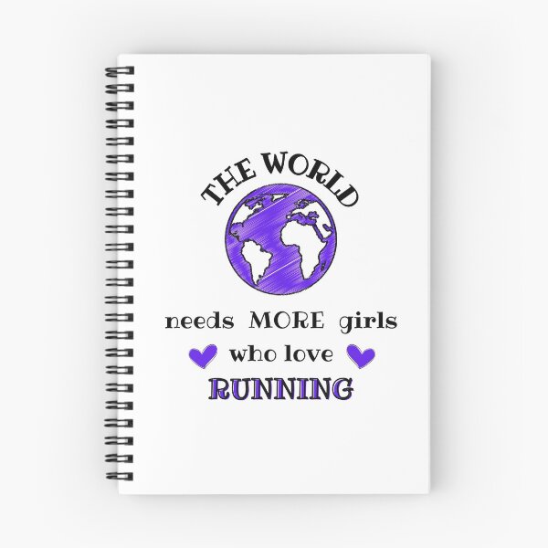 Item preview, The world needs more girls who love running designed and sold by TheGreenGoat.