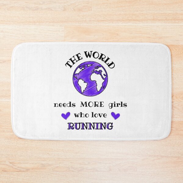 Item preview, The world needs more girls who love running designed and sold by TheGreenGoat.