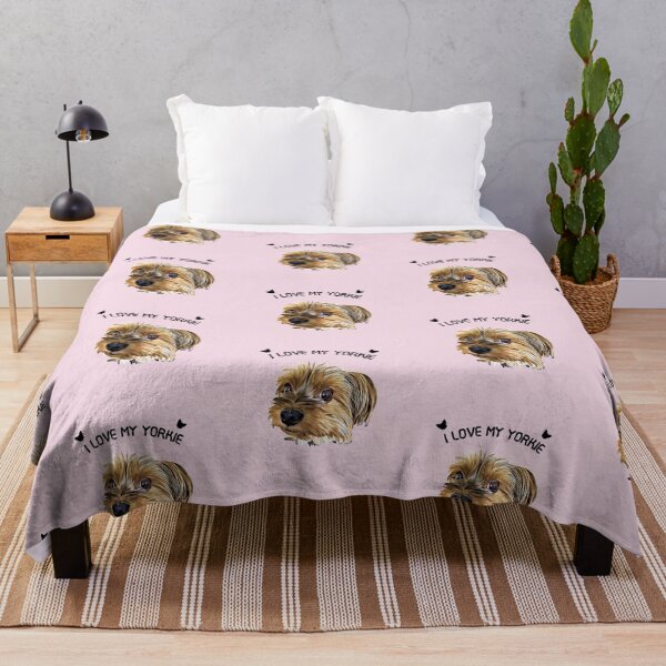 Item preview, I Love My Yorkie Cute Yorkshire Terrier Yorkie Face designed and sold by adriana-holmes.