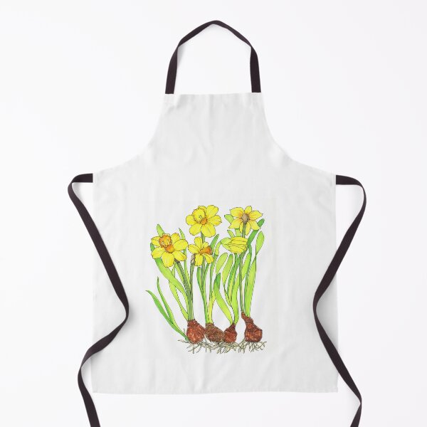 Item preview, Bright Summer Yellow Daffodils with Roots designed and sold by Stephanie Sipp.