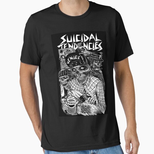 SUICIDAL TENDENCIES Venice Skater Tシャツ BLACK オフィシャル Suicidal Tendencies venice