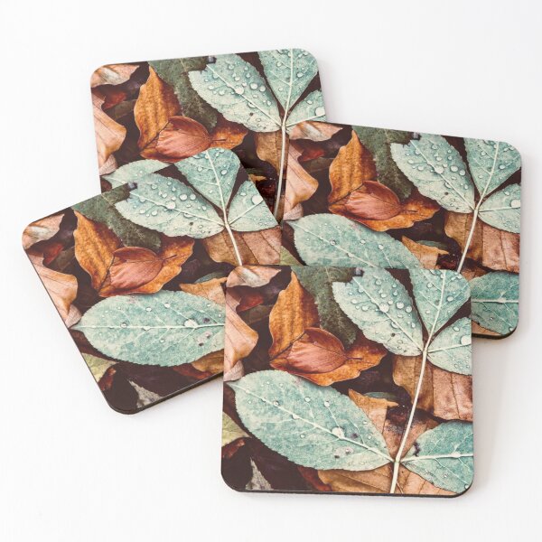 Item preview, Fall leaves after the rain designed and sold by lightandbright.