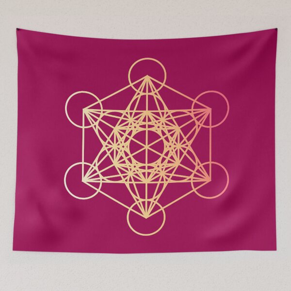 Item preview, Metatron’s Cube Tapestry designed and sold by JD369.