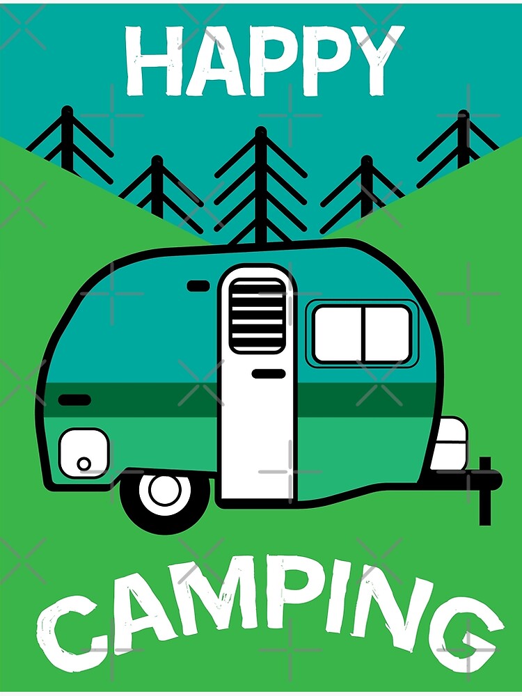 Grußkarte for Sale mit  Zuhause ist, wo Sie es parken, Camping Wohnmobile, Wohnmobil-Camping, Überall campen von happygiftideas