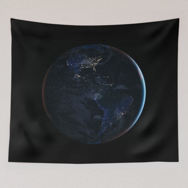 Item preview, Global map of Earth at night designed and sold by dacdibac.