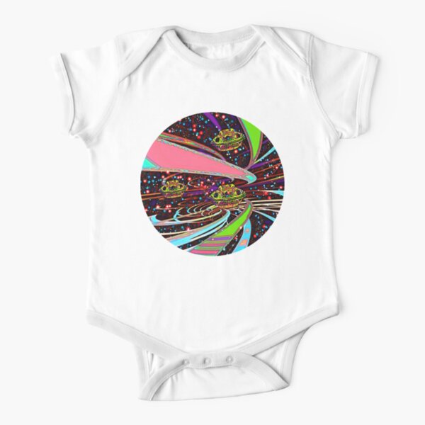 Galaxia Veeslia Skyway Short Sleeve Baby One-Piece