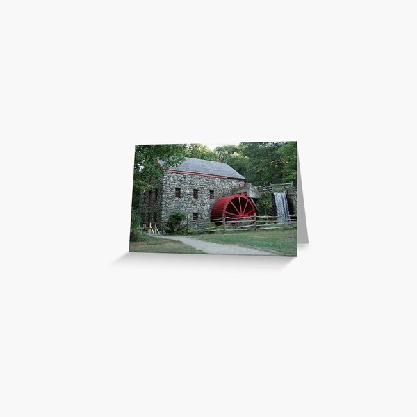 Grist Mill Greeting Card