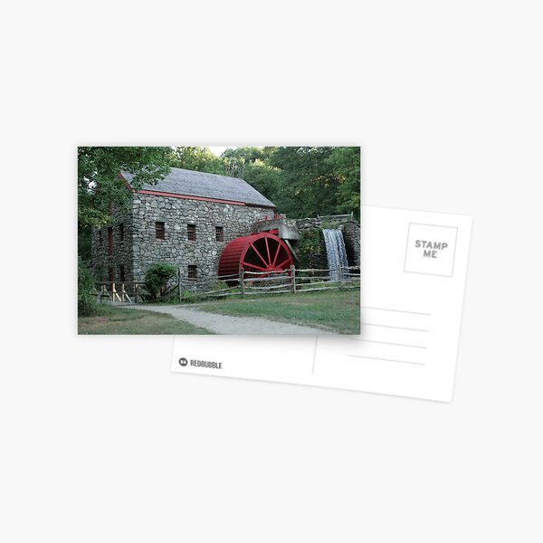 Grist Mill Postcard