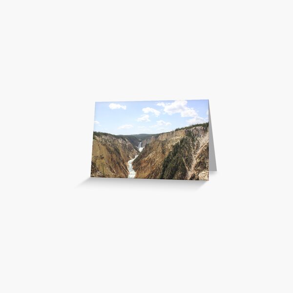 Grand Canyon of Yellowstone Greeting Card