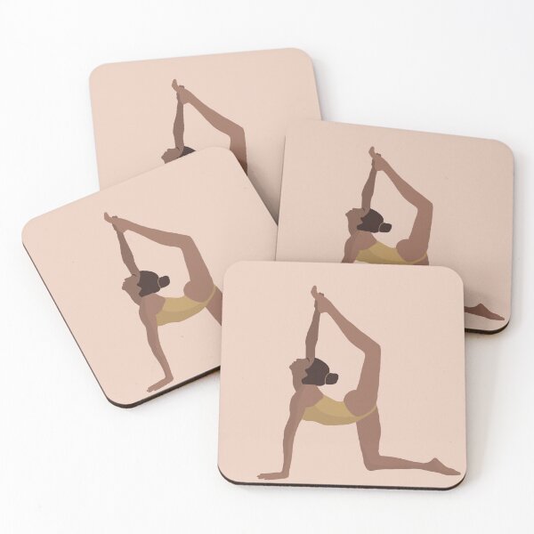 Item preview, yoga girl designed and sold by maddiegrind.