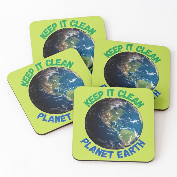 Item preview, Keep it Clean, Planet Earth (Original) designed and sold by Little Store On Keedonwood.