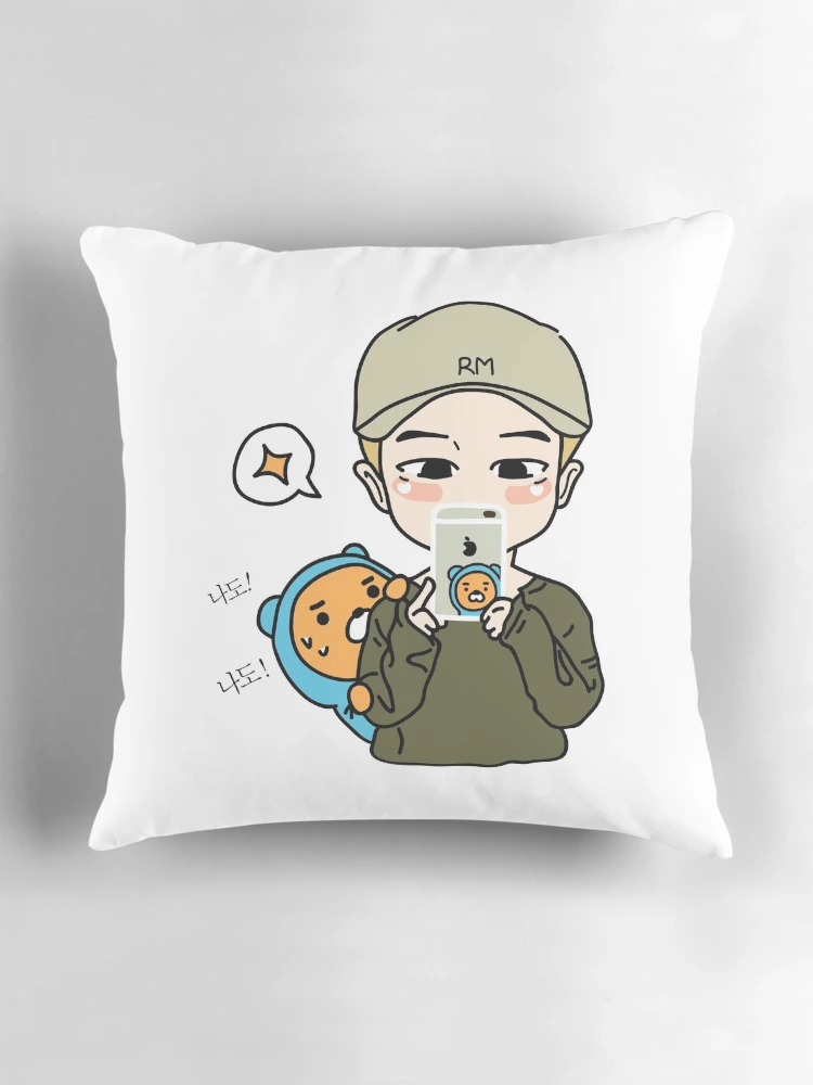 Thumbnail 3 of 4, Pillow, BTS Namjoon Rm designed and sold by Veronica Kostyuk.