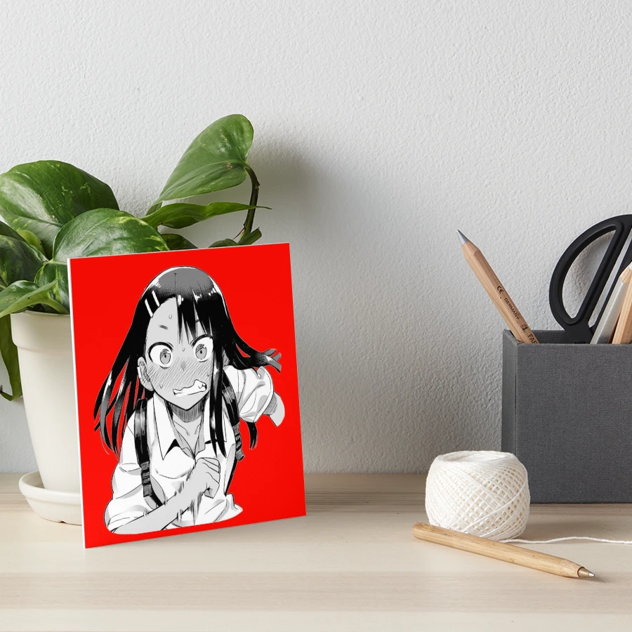 Nagatoro manga Art Board Print for Sale by SPARTIAN | Redbubble