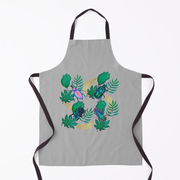 Item preview, Insects bugs watercolor with leaves and gold designed and sold by editanagy.