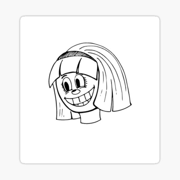 Girl Sticker