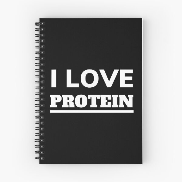 Item preview, I love protein white designed and sold by OMdesigns93.