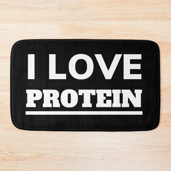 Item preview, I love protein white designed and sold by OMdesigns93.