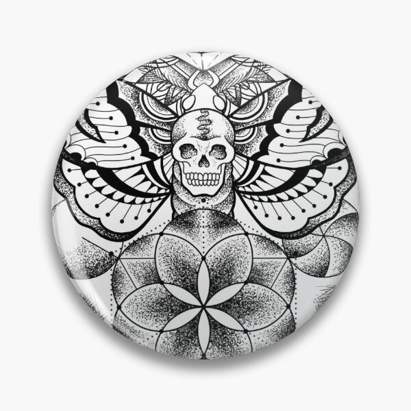 Item preview, Deathhead Moth designed and sold by LeahTattau.