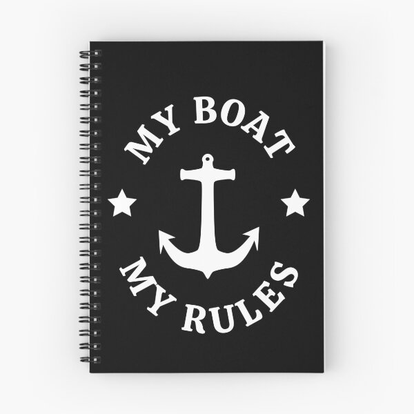 Item preview, My Boat, My Rules - For Brave Sailors designed and sold by Passion-For-Sea.