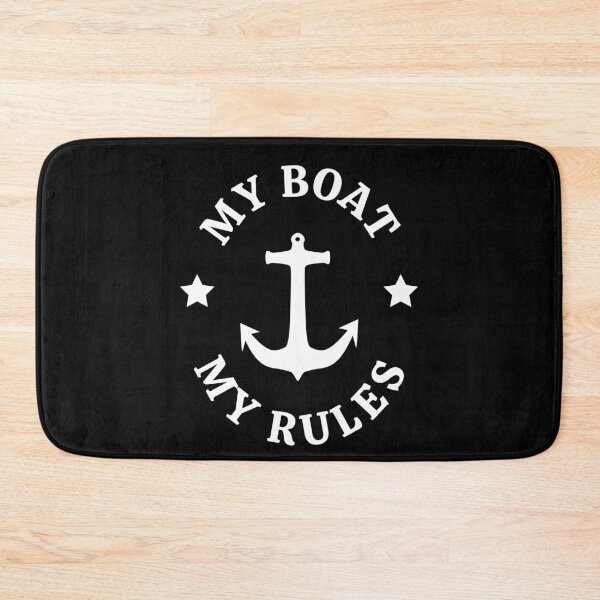 Item preview, My Boat, My Rules - For Brave Sailors designed and sold by Passion-For-Sea.