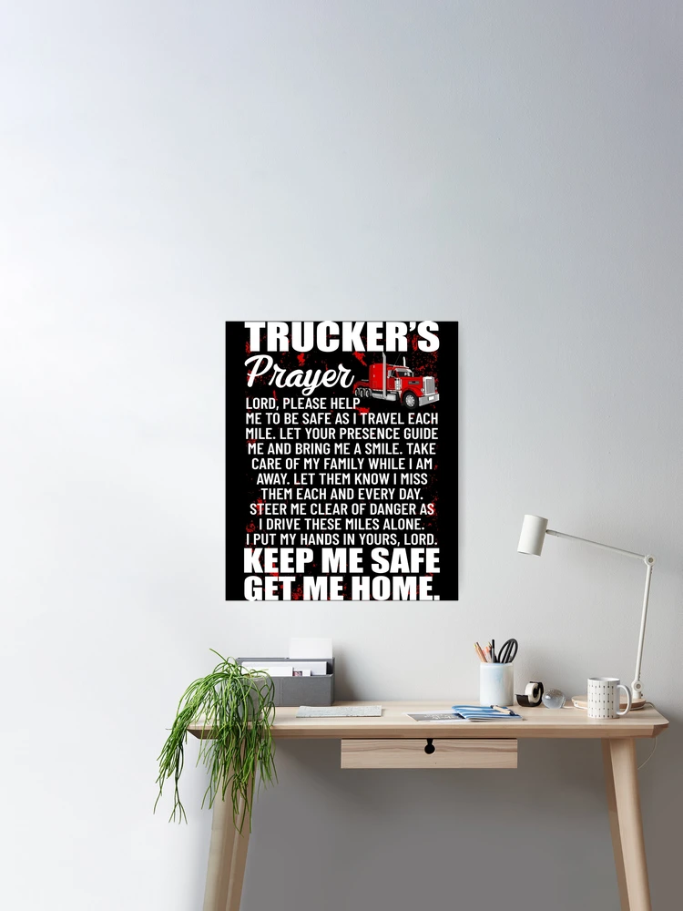 Personalized Truck Driver's Prayer Plaque Truck Driver's Gift, Truckers  Prayer, Long Haul Driver Gifts, Trucker Sign, Trucking Company Gift 