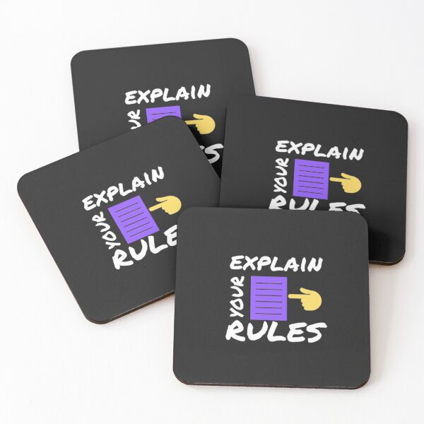 Item preview, Explain Your Rules designed and sold by kevstore.